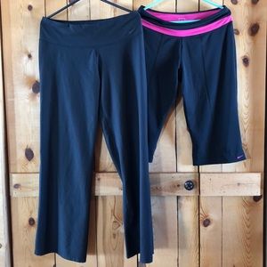 Two Nike Workout Pants.